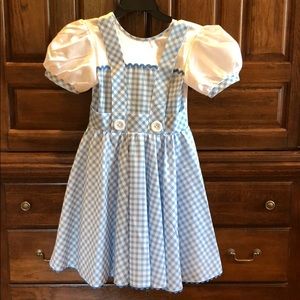 Girls Dorothy Wizard of Oz Dress SZ L 10/12